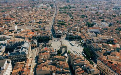 aerial view of city during daytime